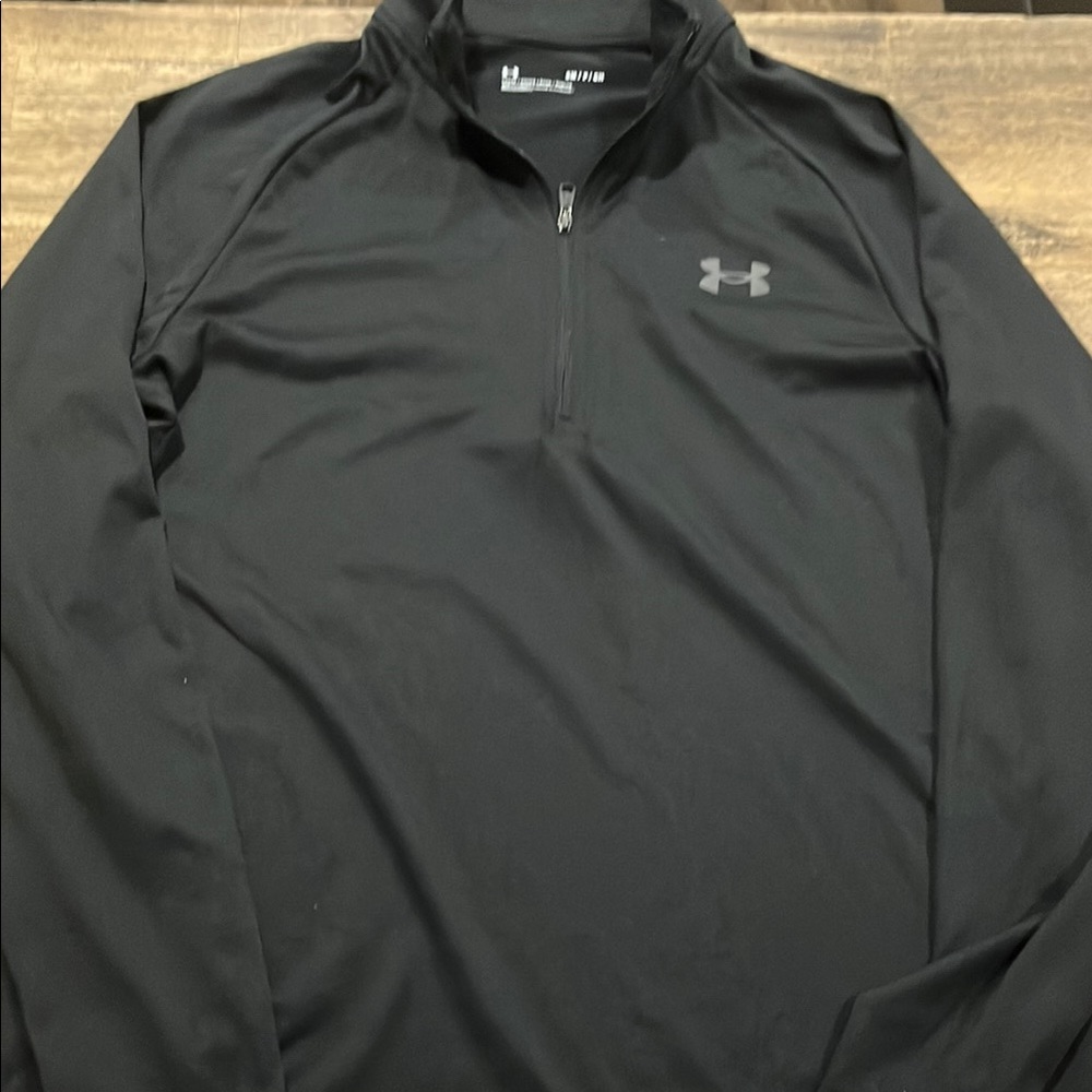 Under Armour Black Lightweight Athletic Quarter-Zip Jacket